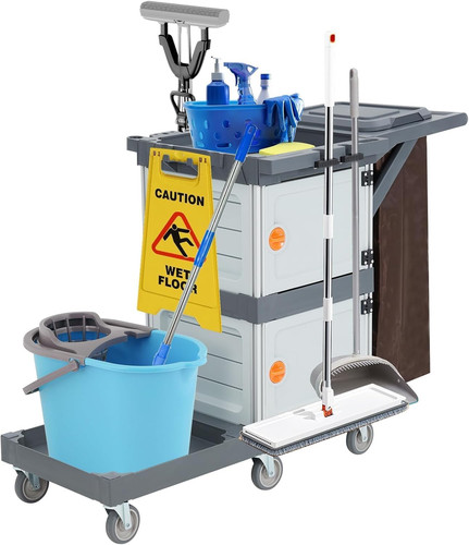 Carrello pulizie - carrello,