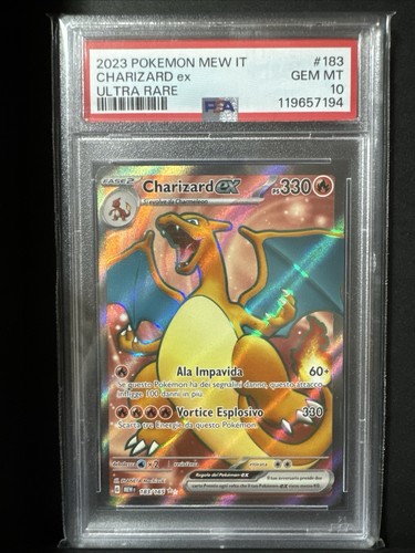Pokemon psa charizard ex - psa,