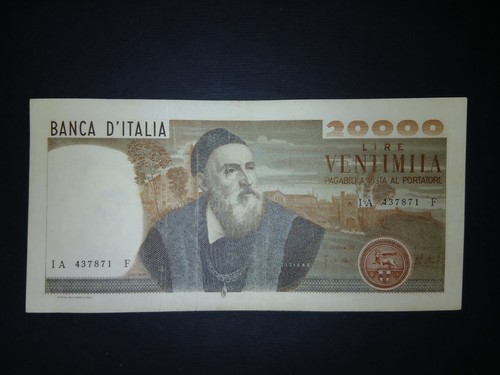 20000 lire tiziano - lire,
