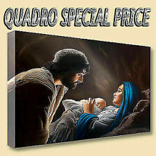 QUADRI MODERNI TELA 30X50  FEDE CHIESA GIUSEPPE MARIA GESU' IL BAMBINELLO