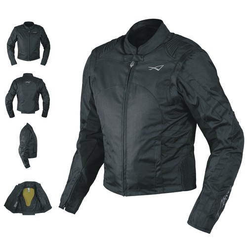 Giacca moto tessuto - giacca,
