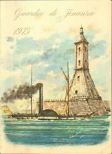 Calendario Guardia di Finanza Anno 1975 - Senza Cordoncino Originale