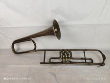 Trombone Basso a Valvole Artigianale da Collezione Daniel Kandler In Wien