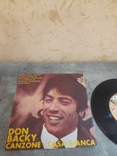 DON BACKY 45 GIRI CANZONE/ CASA BIANCA