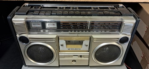 Boombox majestic vintage degli - majestic,
