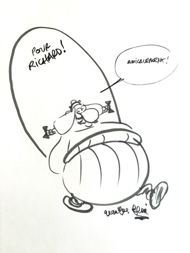 Asterix t36 dedicace j - t36, +