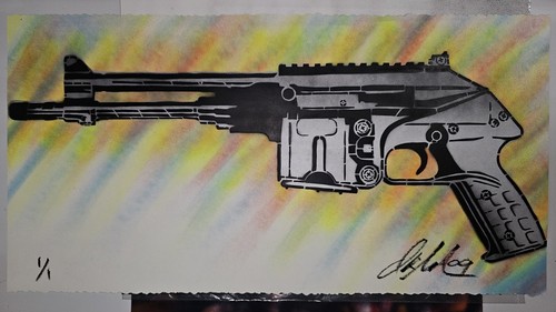 Ian millard stencil tagliato - ian,