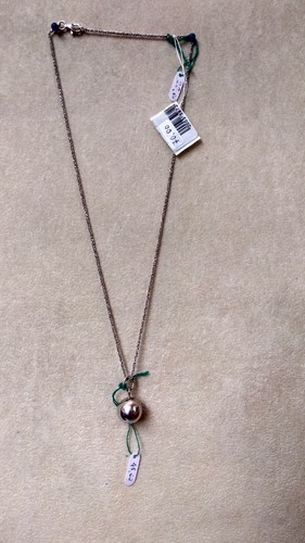 Collana argento con chiama - in,