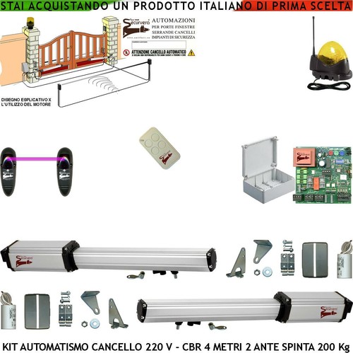 Cancello kit automatismo - cancello,