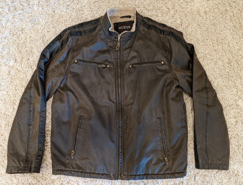 Guess bomber giacca marrone - giacca,