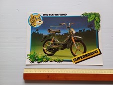 Piaggio Superbravo 50 depliant originale italiano