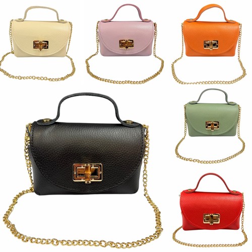 Elegante party pelle pochette - pelle,