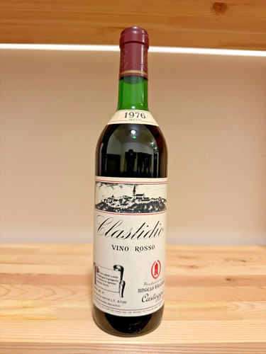 Bottiglia vino clastidio - bottiglia,