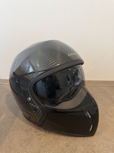 Casco airoh 110 carbon gloss - j,