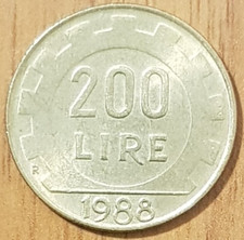 Italia moneta da 200 Lire dal