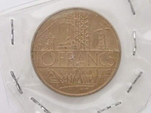 Moneta rara francese - , 10