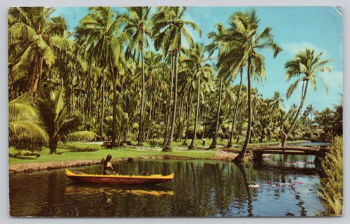 Cartolina epoca 1971 kauai - d'epoca,