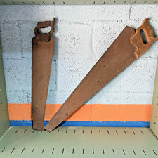 ANTICA SEGA DA FALEGNAME  2 Pezzi 80 cm