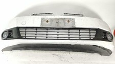 Paraurti Anteriore Volkswagen Golf VI 2008-2012 Bianco Con Fendinebbia. Difetto