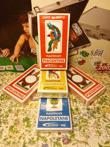 Mazzo carte gioco - di, da