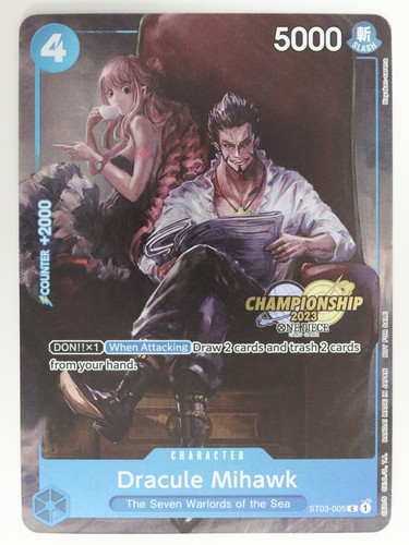 Dracule mihawk st03 005 - mihawk, st03-005