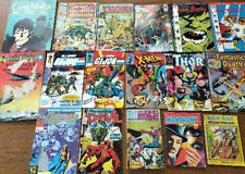 LOTTO 17 FUMETTI  ALBI con rarità MARVEL MANDRAKE ROBIN HOOD G.I. JOE KAMANDI