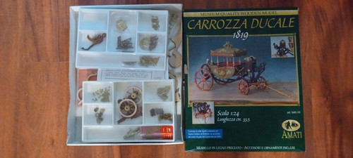 Amati carrozza ducale scaffale - amati,