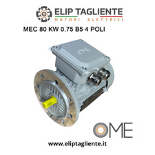 MOTORE TRIFASE MEC 80 KW 0.75