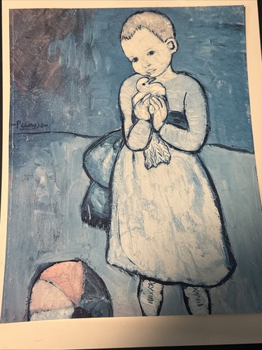 Bambino con colomba - , (1901)