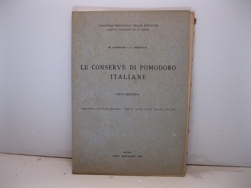 Giordani bertozzi le - giordani, m.,