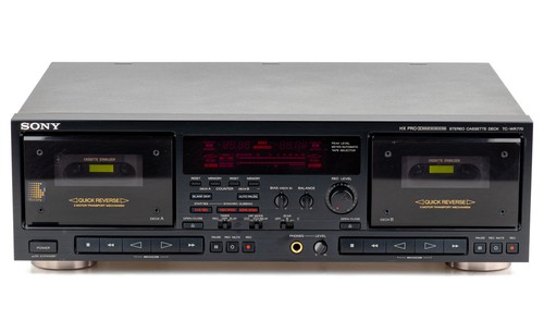 Sony wr770 doppia - sony, tc-wr770