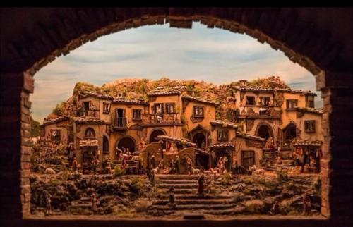 Presepe nel borgo - presepe,