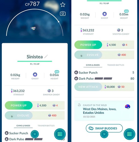 Pokemon sinistea xxs vecchia - pokemon,