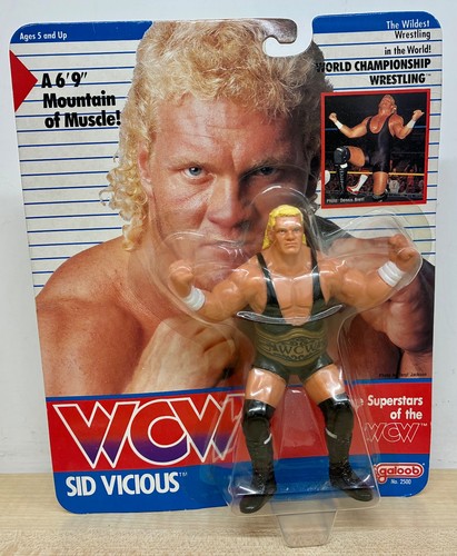 Wcw action figure sid - figure,