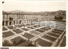 1937 TORINO Piazza VITTORIO VENETO Renato RICCI passa in rivista BALILLA *Foto