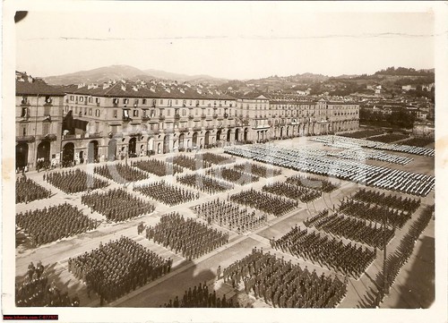 1937 torino piazza vittorio - piazza,