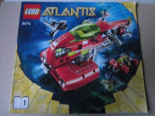Lego atlantis istruzioni - lego,