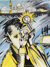 REMO BRINDISI: Rarissimo Olio su Tela di cm. 60x50 Firmato; Perfetto. STUPENDO!!