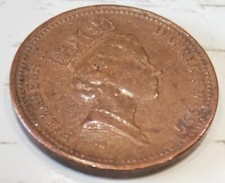 One Penny Regina Elisabetta II