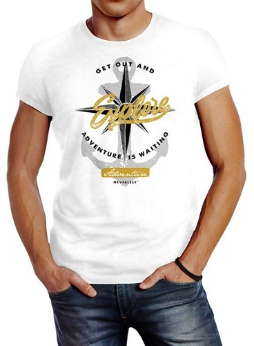 Shirt uomo ancora - t-shirt,