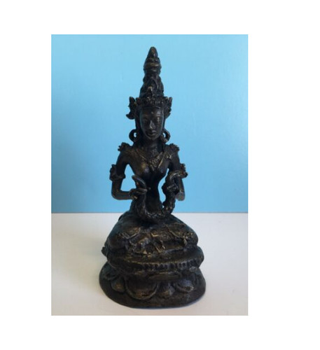 Tibetan buddha bronze - tibetan,