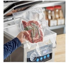 VacPak-It 186CVB41015 Sacchetti per Confezionamento Sottovuoto a Camera 10" x 15" Valigetta 3 Mil /1000