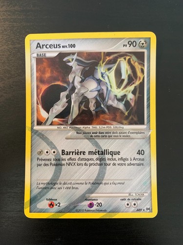 Carte pokémon arceus - :, ar9