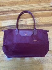 Longchamp le Pliage Dark Red
