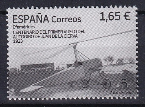 Efemérides autogiro juan de - efemérides.,