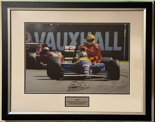 Taxi nigel mansell e ayrton - mansell,