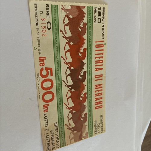 Biglietto lotteria nazionale - lotteria,