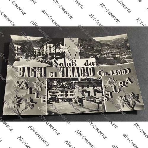 Cartolina bagni vinadio - bagni,
