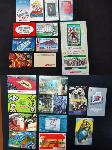 Lotto schede telefoniche - 23,
