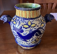 VASO CERAMICA MAIOLICA Con